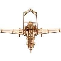 UGEARS 3D puzzle Bojový dron Bayraktar TB2 125 dílků