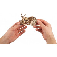 UGEARS 3D puzzle Harry Potter: Hagridova létající motorka 130 dílků