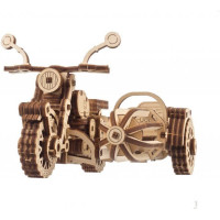 UGEARS 3D puzzle Harry Potter: Hagridova létající motorka 130 dílků