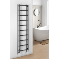 Sapho DINA otopné těleso 350x1680mm, černá mat IR378TB