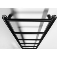 Sapho DINA otopné těleso 350x1680mm, černá mat IR378TB