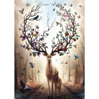 RAVENSBURGER Puzzle Bájný jelen 1000 dílků