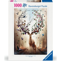 RAVENSBURGER Puzzle Bájný jelen 1000 dílků