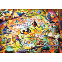 RAVENSBURGER Puzzle Zaneprázdnění ptáci 1000 dílků