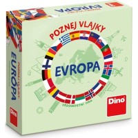 Dino Cestovní hra Poznej vlajky - Evropa