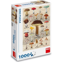 Dino Puzzle Houby koláž 1000 dílků
