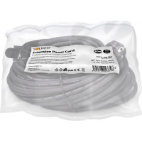Solight prodlužovací přívod - spojka, 1 zásuvka, 30m, 3 x 1,5mm2, gumová, černá