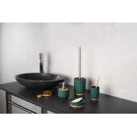 Ridder FANCY WC štětka na postavení, tmavě zelená 2126405
