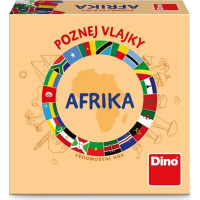 Dino Cestovní hra Poznej vlajky - Afrika