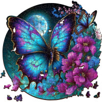 EscapeWelt Dřevěné puzzle Motýl 300 dílků