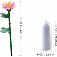 Sluban Flowers M38-B1101-05 Pivoňka ve váze