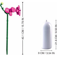 Sluban Flowers M38-B1101-12 Orchidej ve váze