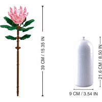 Sluban Flowers M38-B1101-03 Protea velká ve váze
