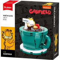 Sluban Builder M38-B1221B Garfield v kávové lázni
