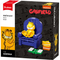 Sluban Builder M38-B1221F Garfield v křesle
