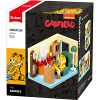Sluban Builder M38-B1226 Garfield v obývacím pokoji