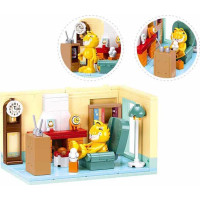 Sluban Builder M38-B1226 Garfield v obývacím pokoji
