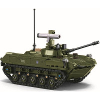 Sluban Model Bricks M38-B1250 Tank BMD-2S v měřítku 1:35