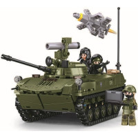 Sluban Model Bricks M38-B1250 Tank BMD-2S v měřítku 1:35