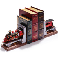RoboTime 3D skládačka Zarážka na knihy Historický parní vlak