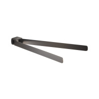 Gedy PIRENEI dvojitý držák ručníků otočný 350mm, gun metal PI2381