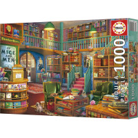 EDUCA Puzzle Nádherné knihkupectví 1000 dílků