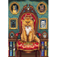 TREFL Puzzle Premium Plus Magic Collection: Kočkománie 1000 dílků