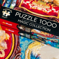 TREFL Puzzle Premium Plus Magic Collection: Kočkománie 1000 dílků