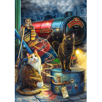 TREFL Puzzle Premium Plus Magic Collection: Witchwood Expres 1000 dílků