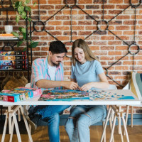 TREFL Puzzle Premium Plus The Art of Colour: Syros, Řecko 1000 dílků