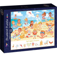BLUEBIRD Puzzle s hledáním obrázků Na pláži 104 dílků