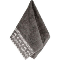 Bavlněný ručník DARIUS - 30x50 cm - 500g/m2 - popelavě šedý