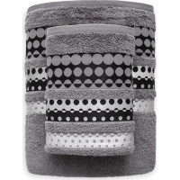 Bavlněný ručník SILVER - 70x140 cm - 500g/m2 - šedý