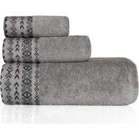 Bavlněný ručník DARIUS - 50x90 cm - 500g/m2 - šedý