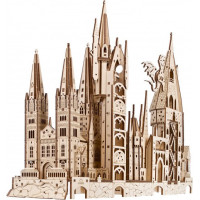 UGEARS 3D puzzle Harry Potter: Bradavice 340 dílků