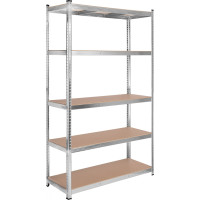 Policový regál - 5 polic - 205x120x45 cm
