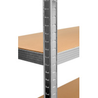 Policový regál - 5 polic - 205x120x45 cm