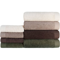 Bavlněný ručník BOHO - 70x140 cm - 500g/m2 - krémový