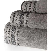 Bavlněný ručník DARIUS - 50x90 cm - 500g/m2 - šedý