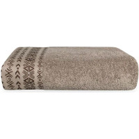 Bavlněný ručník DARIUS - 50x90 cm - 500g/m2 - hnědý