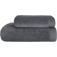 Bavlněný ručník MISTY - 50x100 cm - 450g/m2 - tmavě šedý