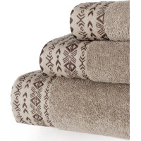 Bavlněný ručník DARIUS - 50x90 cm - 500g/m2 - hnědý