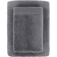 Bavlněný ručník MISTY - 50x100 cm - 450g/m2 - tmavě šedý