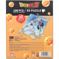 SD TOYS MERCHANDISING Puzzle Dragonball: Trunks vs Frieza 3D efekt 100 dílků