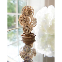 UGEARS 3D puzzle Steampunkové hodiny 2.0, 40 dílků