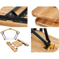 Pivní zahradní set PORTER - stůl + 2 lavice