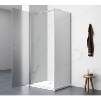 Aqualine PILOT čtvercový sprchový kout 1000x1000 mm, sklo Brick PT100-01