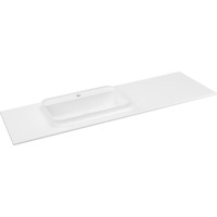 Sapho BRAHEA umyvadlo 146, 6x51, 5cm, rockstone, levé, bílá mat BT147L