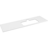 Sapho BRAHEA deska rockstone s otvorem 146, 6x51, 5cm, pravá, bílá mat BT147-0101-R