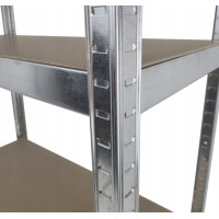 Úložný regál METAL - kovový - 80x30x172 cm - nosnost 700 kg